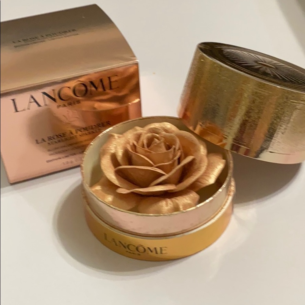 Lancôme starlight sparkle gold flower highlight
